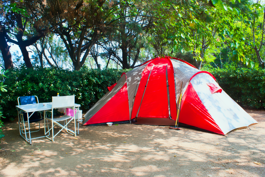 tente camping à Hyeres pour familles