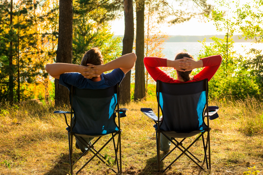 camping glamour